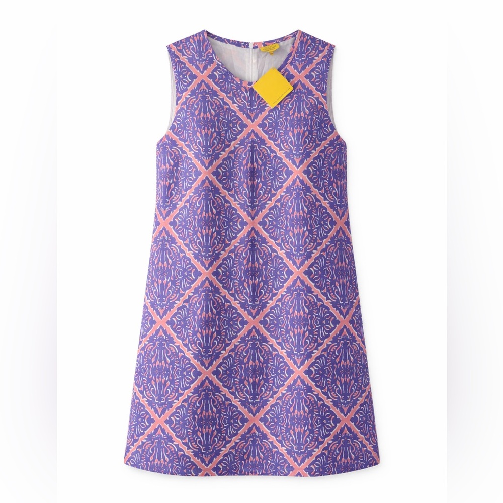 Roberta Roller Rabbit Cream Smocked Dress
